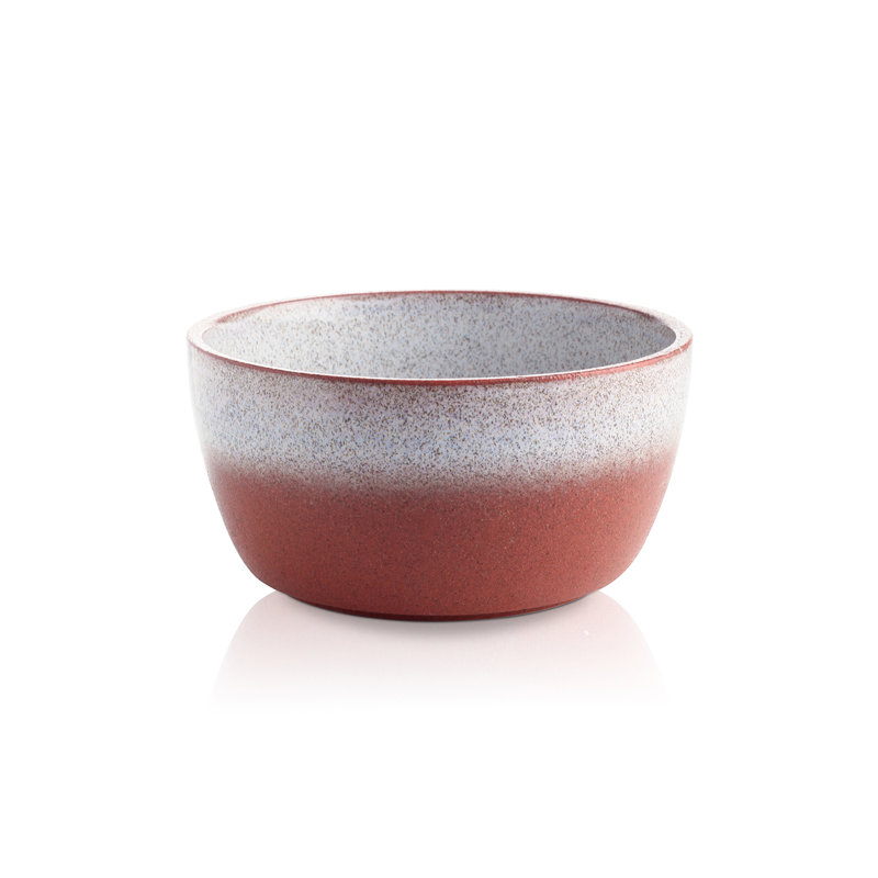Stone Lain Vince 4-Piece Bowl Set Stoneware, Red