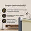 Thermal Blackout Roller Blind – Trimmable Cut-to-Size Window Blind-1274649704-1274649710