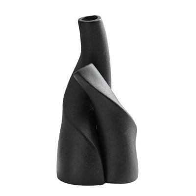 Set Of White Nordic Ceramic Table Vases For Dried Flower Home Decor