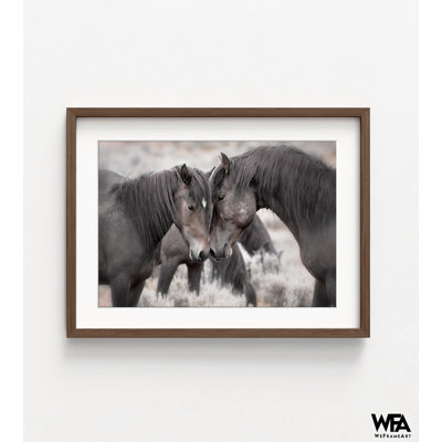 Chevaux, reproduction murale de photo, décoration murale équestre encadrée, art mural chevaux sauvages, photographie d'art cheval, art mural encadré, art mural surdimensionné 44171