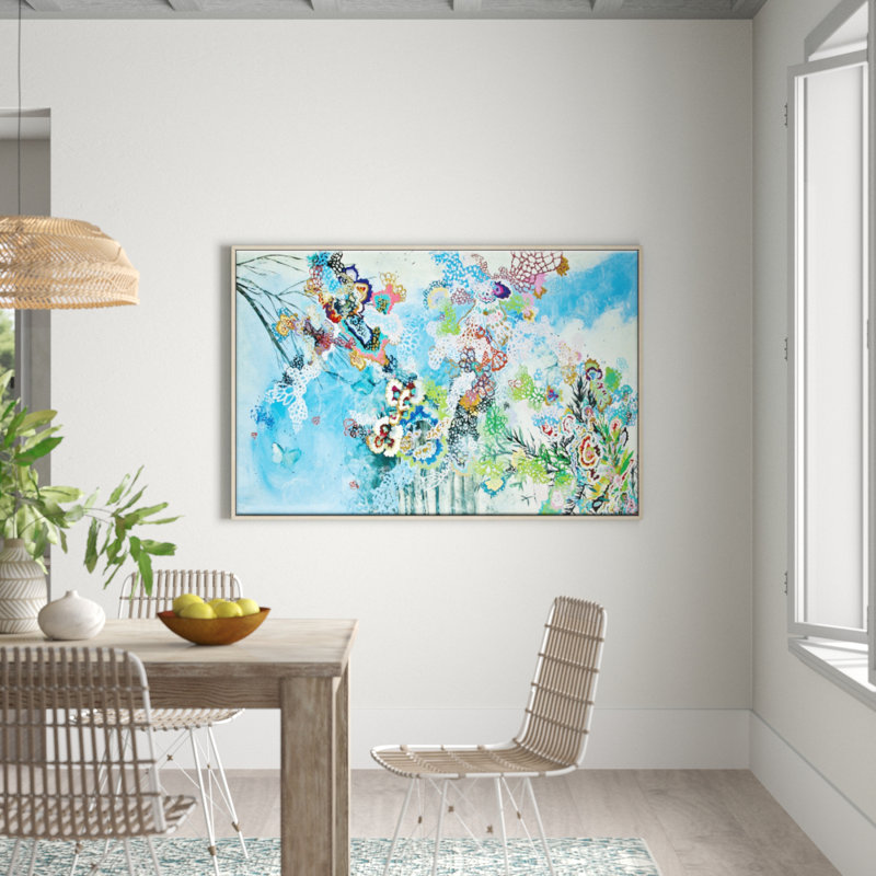 Lia Porto - Painting on Canvas, Timber, 51cm H x 76cm W