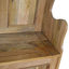 Solid Wood Storage Bench