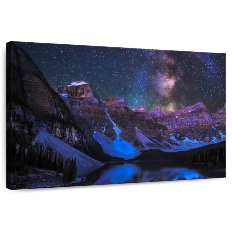 Galaxie d'Alvord Lake Moraine, H 20 po x l 30 po