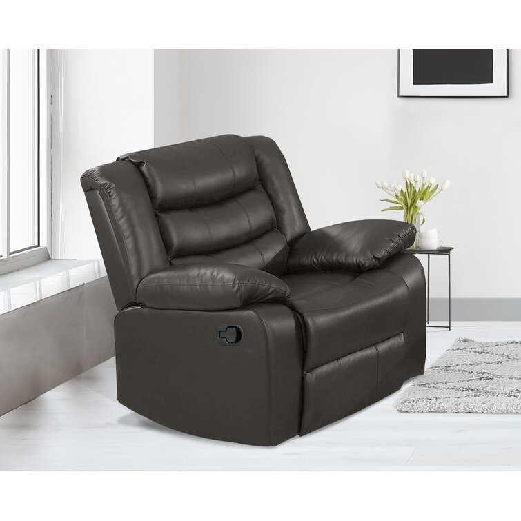 Lark Manor Amarien Faux Leather Recliner & Reviews