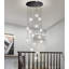 Lustre en cristal 15 lumières à intensité variable -400644188