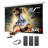 VMAX 3 Matte White Electric Screen, 166" diag., 16:9, Viewing Size: 81" x 144", IR/RF Remotes, 12v trigger, White Casing