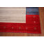 Striped Handmade Gabbeh Indian Area Rug 8x10