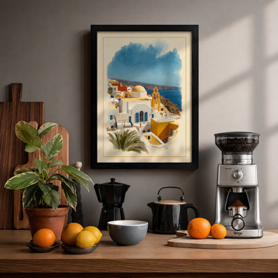 Mediterranean Village Coastal - Print