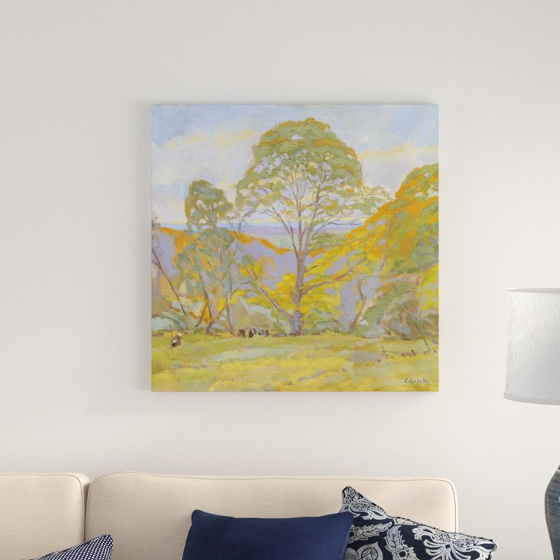 Country Landscape 1 Piece Wrapped Canvas Painting, 76cm H x 76cm W
