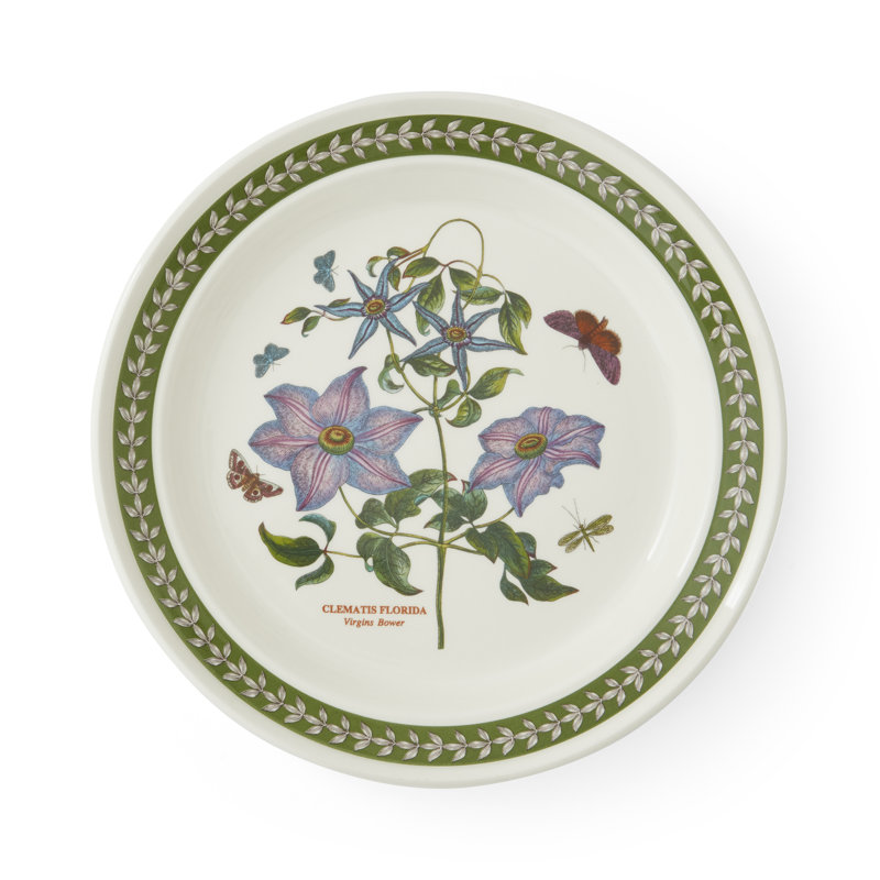 Botanic Garden Etchings, Set Of 6 Dinner Plates