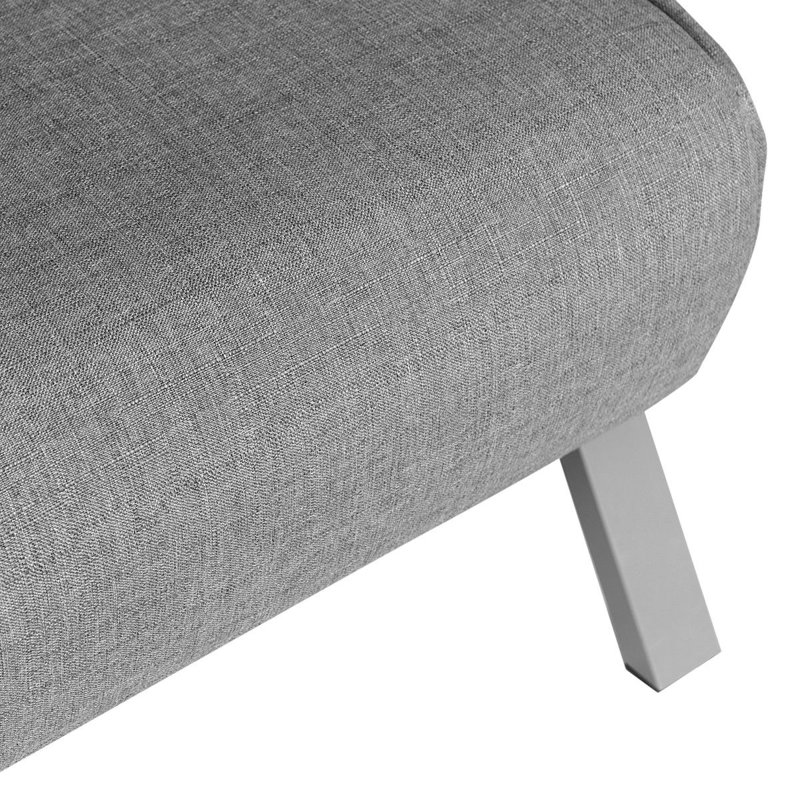 Woodbluff Upholstered 31'' Sleeper Sofa, Gray