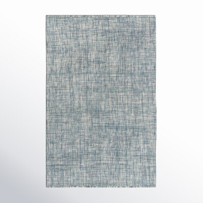 Aldred Handmade Wool Blue Rug