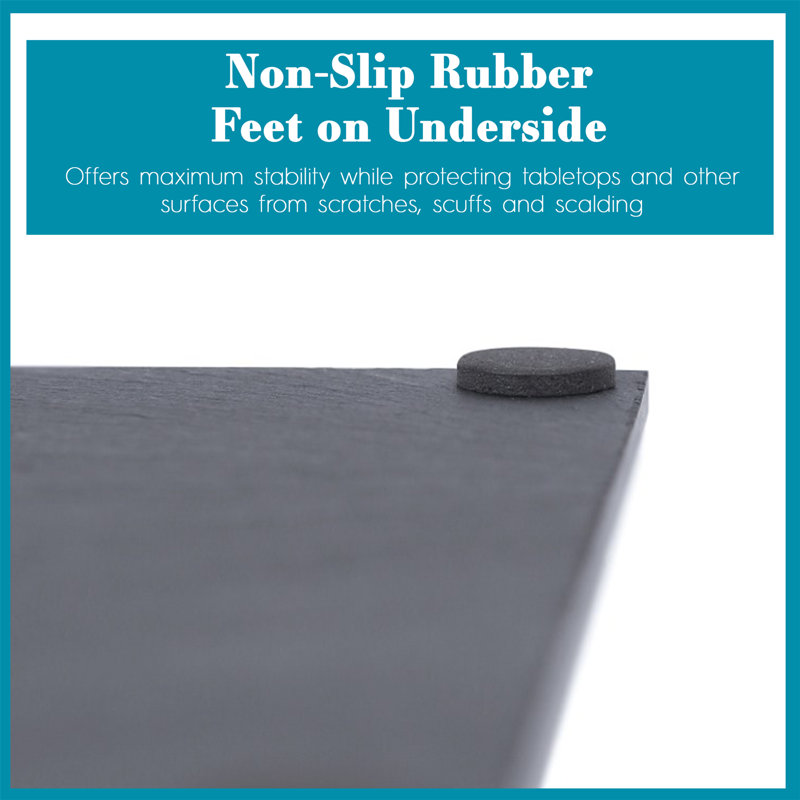 Argon Tableware Slate Platter, 0.5cm H x 20cm W x 30cm L