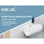  45x28cm Wall Hung Basin Sink Combo, Small Cloakroom Basin, White Ceramic Bathroom Wash Basin - Right Hand Sink Set (Include Faucet & Pop-up Drain)