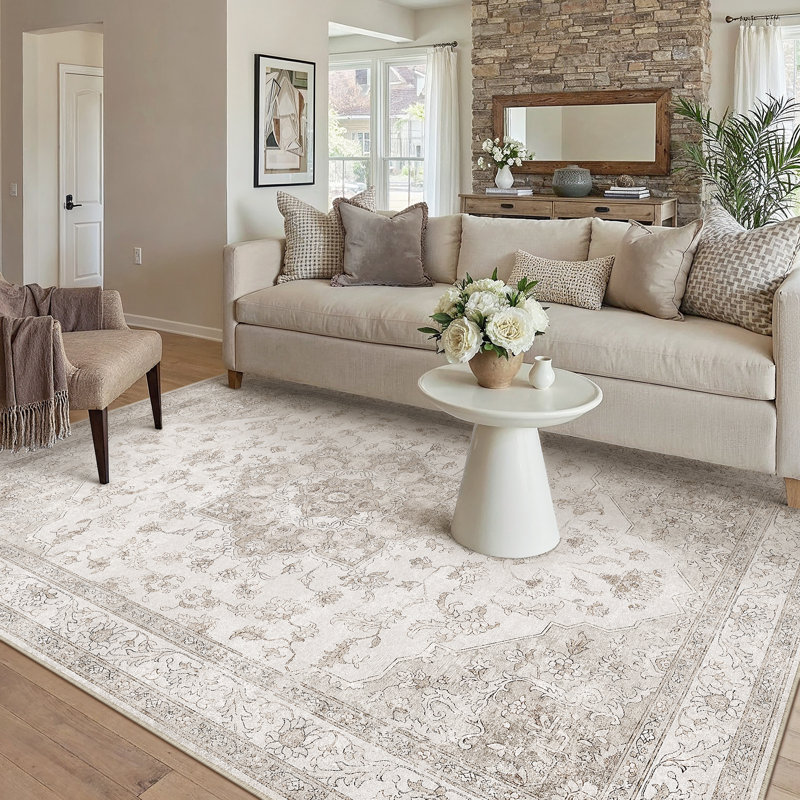 Ethan Oriental Area Rug, Rectangle 6'3" x 8'6"