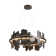 Ardesia 1 - Light Unique Geometric LED Pendant with Slate Accents