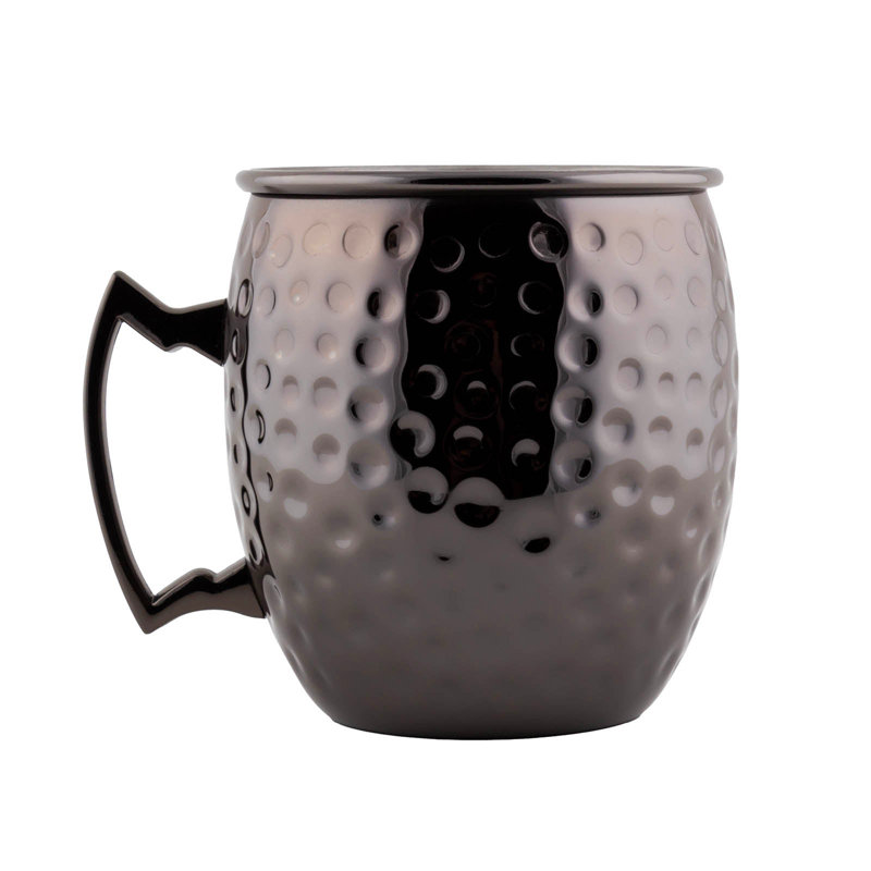 BarConic® Drinkware - Tasse en métal martelé Moscow Mule - 18 onces