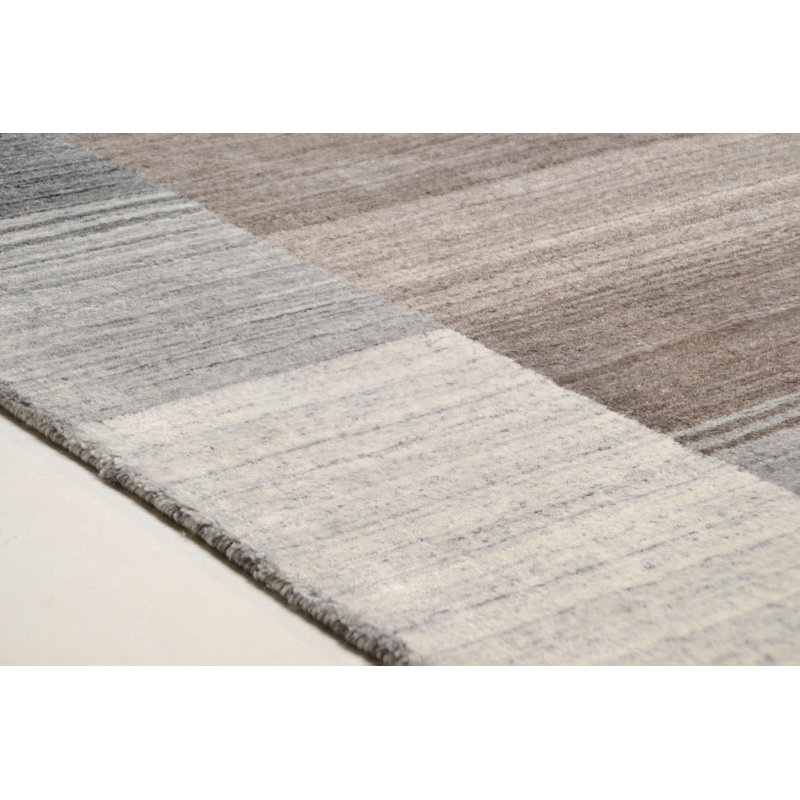 Brunelle Geometric Hand Woven Area Rug, Rectangular 170 x 240 cm