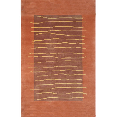 La Carta Pile Hand Knotted Wool Rug