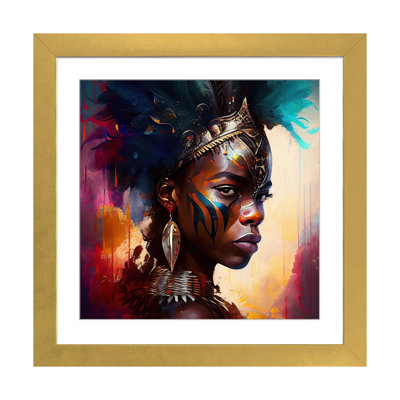Powerful African Warrior Woman IV