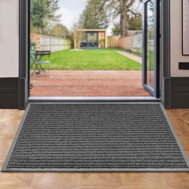 Villsure Door Mat Indoor, Front Doormats Outdoor, Non-Slip Entryway Rugs  Resist Dirt, Washable Low Pile Floor Door Mats for Home, Entrance, Inside