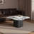 Simple solid wood granite slab coffee table-1499908632