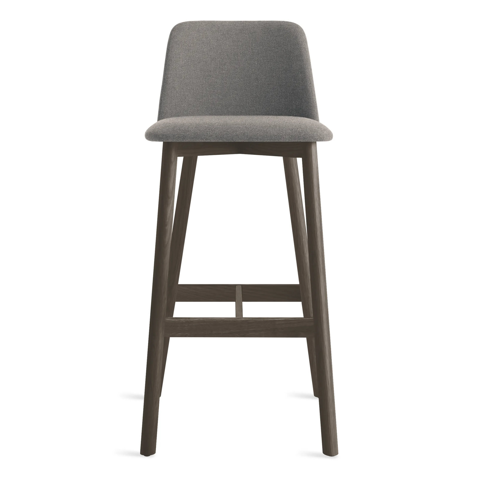 Chip Stool, Pewter, Walnut, Bar Stool (31" Seat Height)