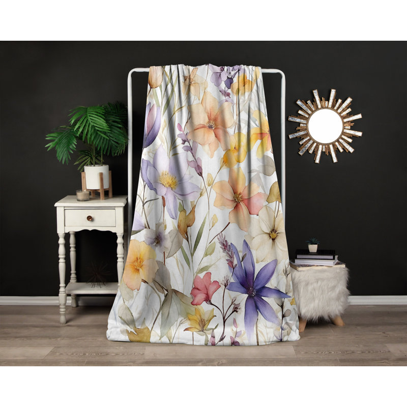 Throw Blanket, 50" W x 60" L