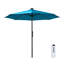 Parasol de patio électrique 10 pi avec télécommande et lumière DEL-1853937772