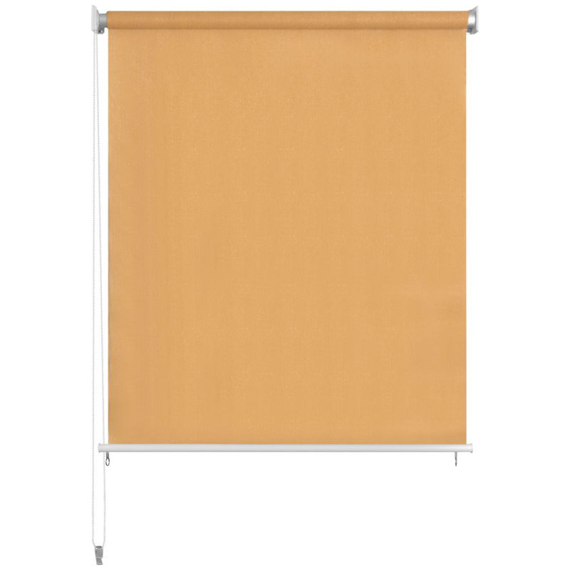 Room Darkening Roll-Up Shade, Beige, 160cm W X 230cm L