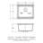 Quartz Kitchen Sink - 21X18" White Granite Composite Workstation Undermount Kitchen Sink