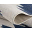 Tapis de couloir bleu et ivoire Strathearn Southwestern-767357987