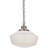 1 - Light Antique Nickel Single Pendant