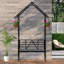 Le banc de jardin en métal en arche se transforme en support à fleurs, W58.31 * H96.83, convenant pour un jasmin qui grimpe facilement