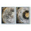 ABSTRACT Series CCXLVII - Reproduction encadrée de qualité supérieure - prête à être accrochée - aucun clou requis - aucun clou requis-1272672038-1272672032