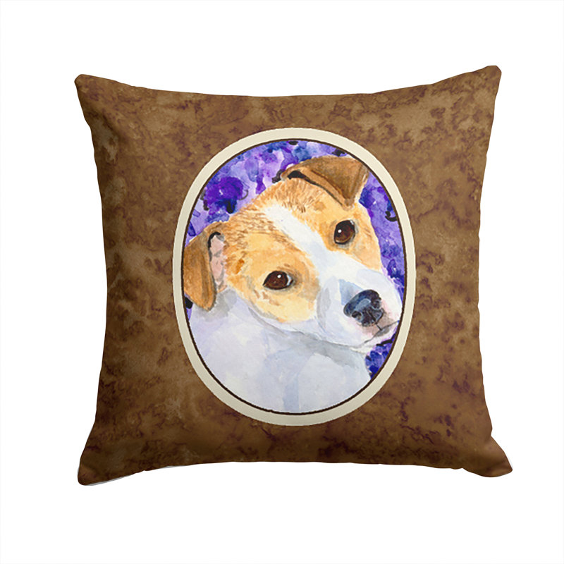 Coussin décoratif d’intérieur/d’extérieur jack terrier