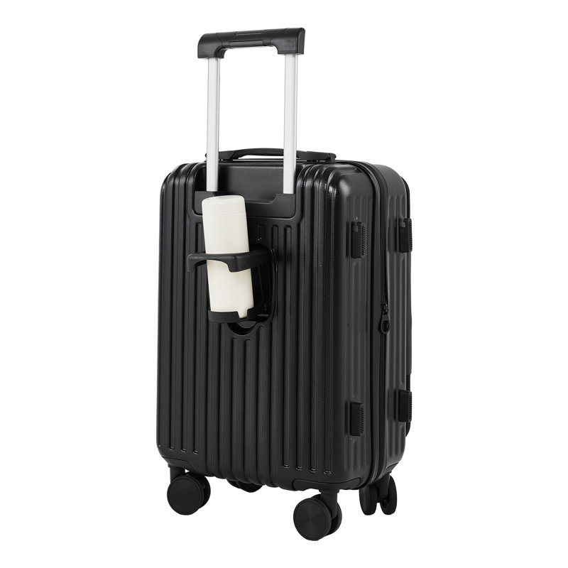 20-Inch Travel Suitcase with Combination Lock