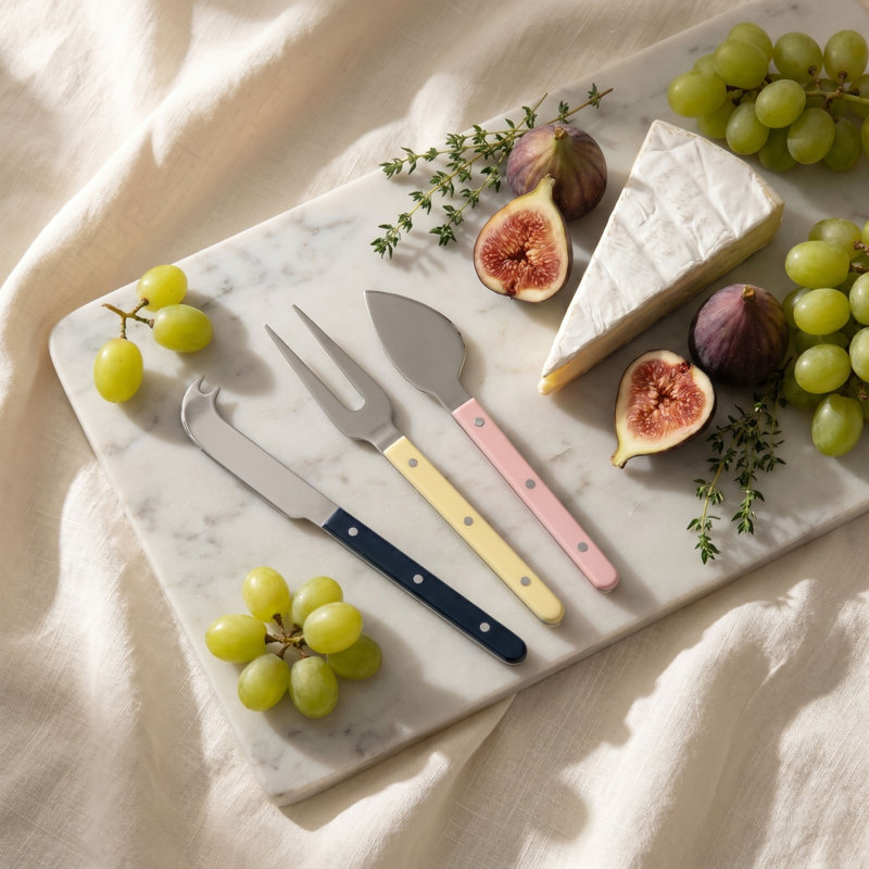 Ensemble de couteaux à fromage en acier inoxydable Artisan