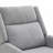 Modern Pushback Manual Recliner with Tapered Legs, Linen Textured Fabric, High Back, and Subtle Channel Detail for Primary Living Room-1287828580