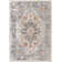 Antwian Traditional Boho Dark Blue Area Rug