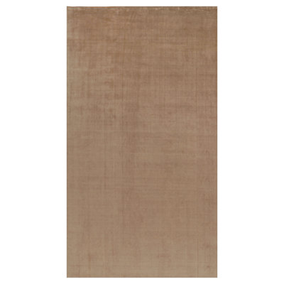 Rug & Kilim’S Oversized Contemporary Textural Rug In Beige-Brown Tones