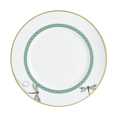 Assiette à dessert 8,5 po en porcelaine tendre