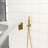 Gold Dual Shower Head - 10 Inch Square Wall Mounted With 360 Adjustable Rainfall And Handheld Spray For A Spa-Like Showers Relaxing Experience-126673565