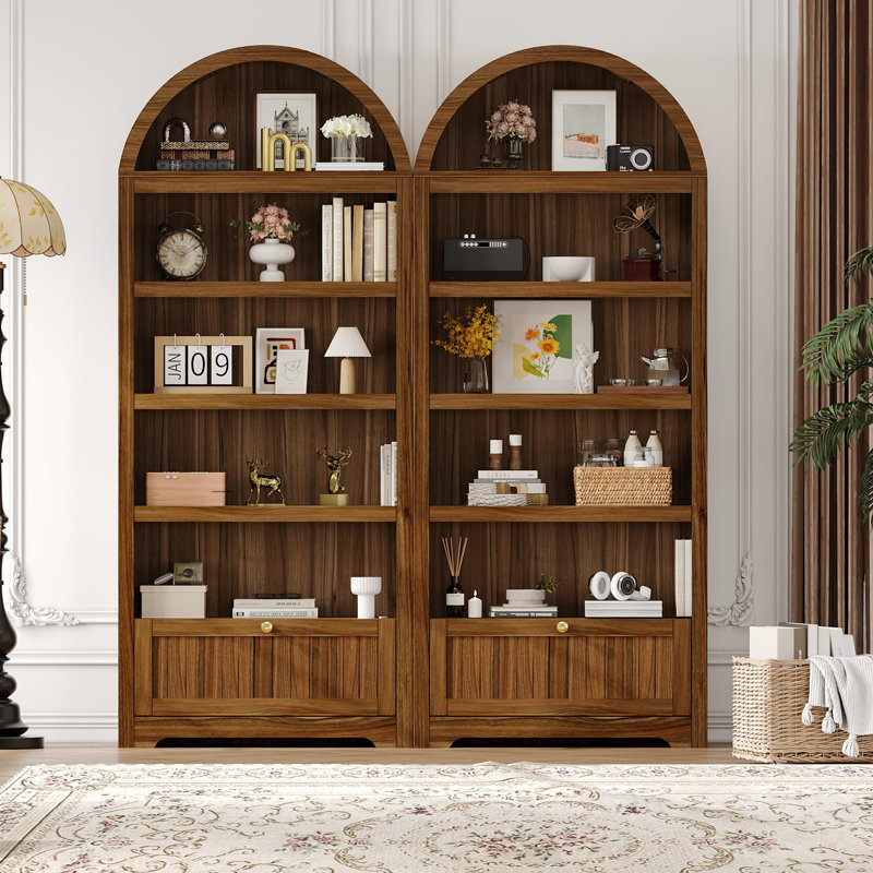 182cm H x 78.7cm W Bookcase, Brown