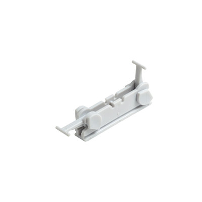 White 14.48cm Curtain Hardware Accessory