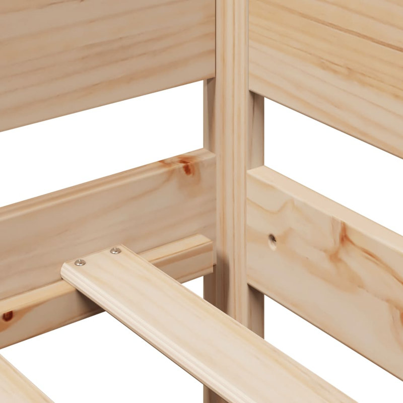 Wichita Solid Wood with Trundle, Single (3'), Natural