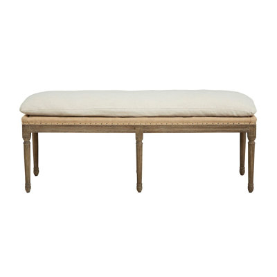 Angeleigh Oak Bench, Natural