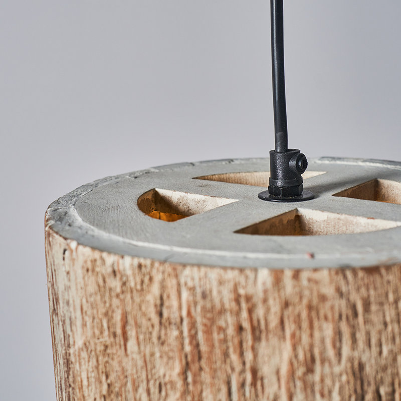 Ayat 1 - Light Wood Single Pendant