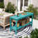 Armentha Rectangular HDPE Plastic Outdoor Buffet & Console Table