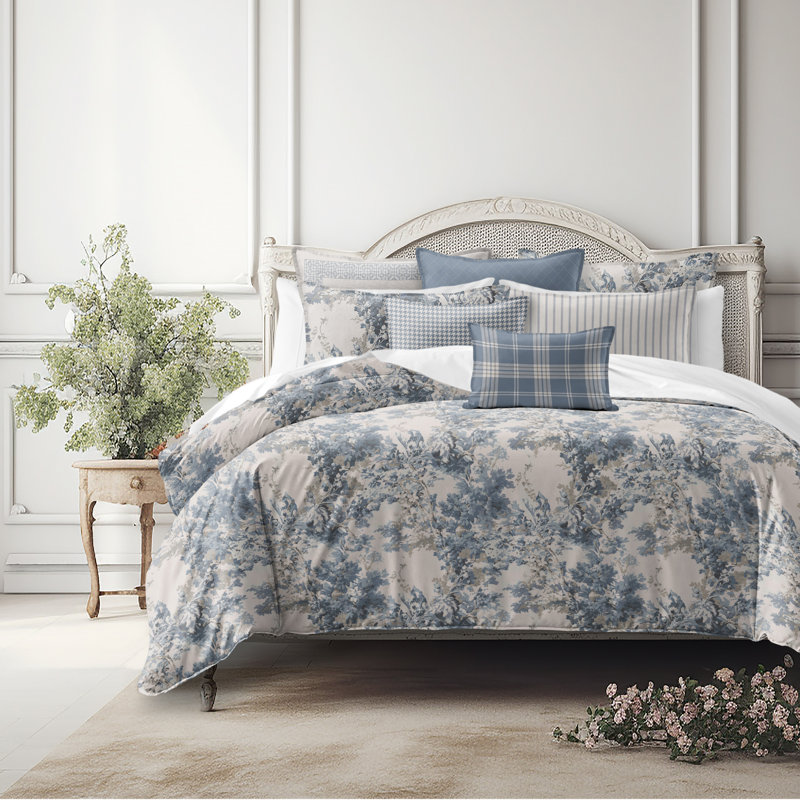 Ensemble d'édredon en coton 8 pièces Dolce, Édredon pour lit simple + 7 pièces supplémentai